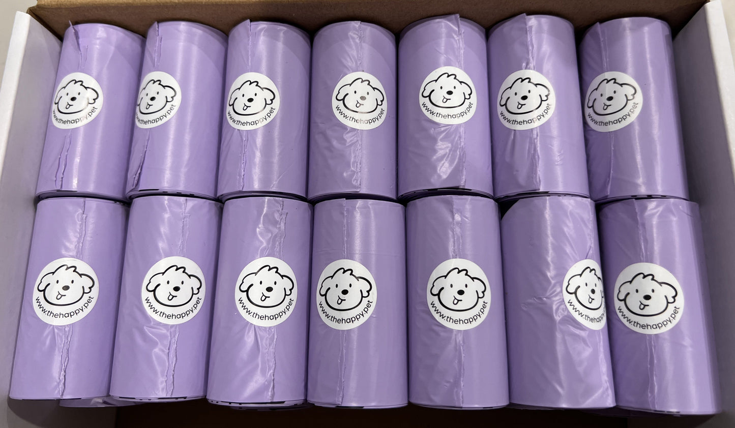 The Happy Pet Waste Bags - 630 bags, 42 rolls