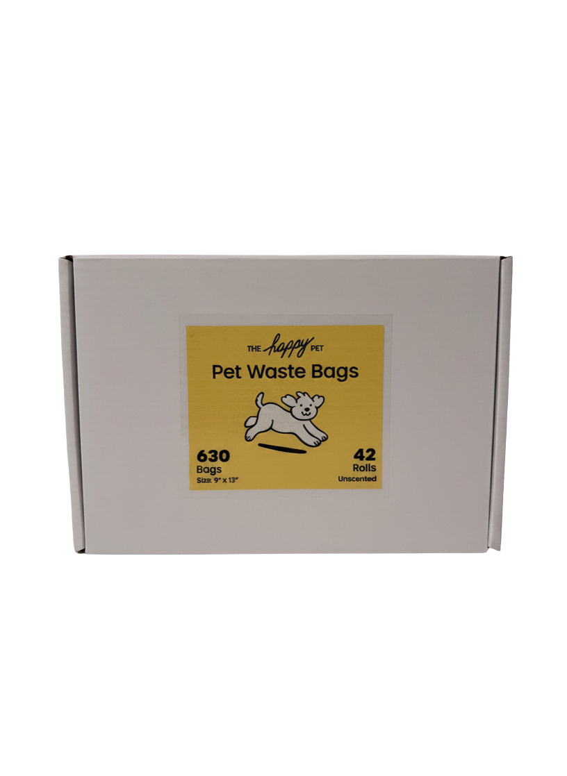 The Happy Pet Waste Bags - 630 bags, 42 rolls