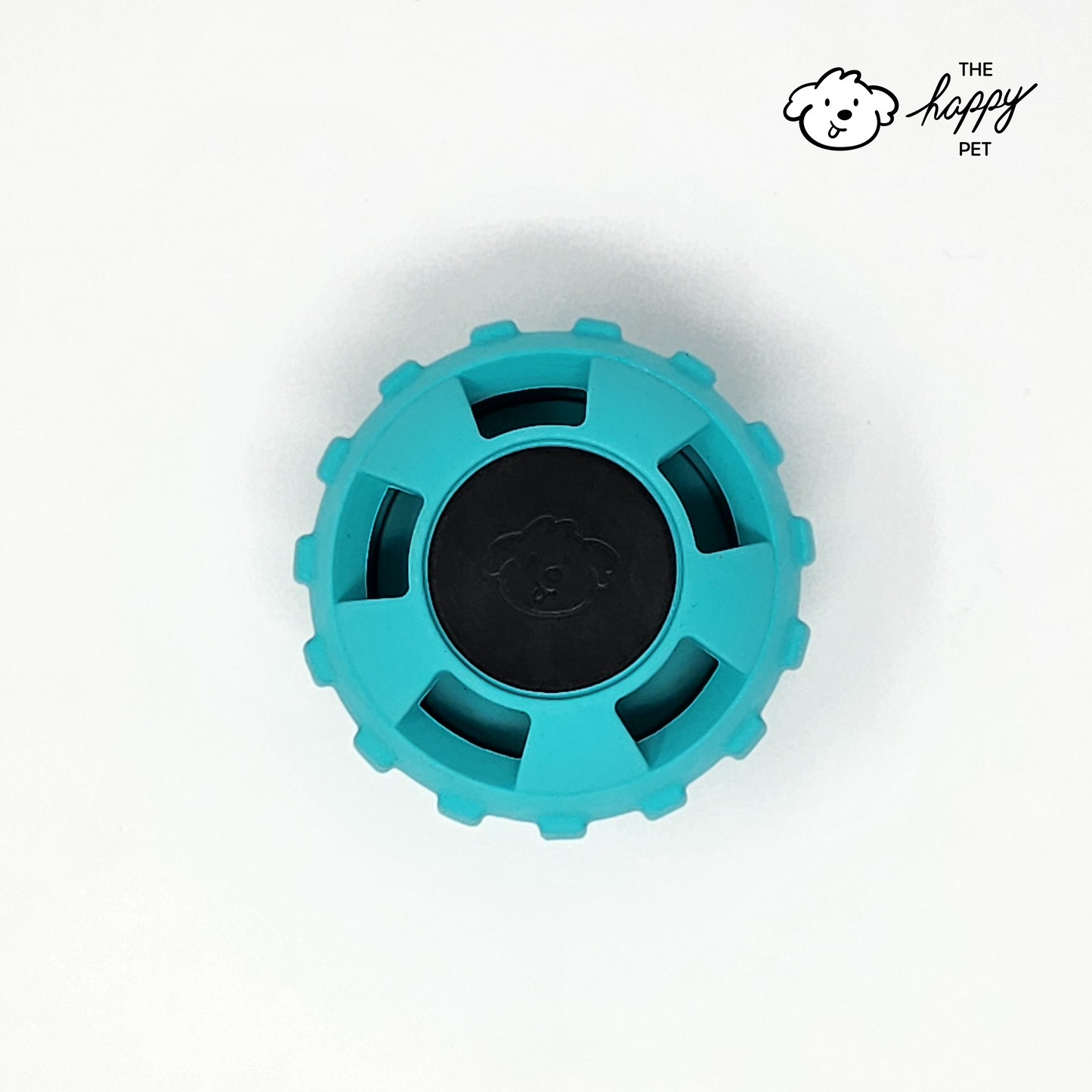 Large teal Lollypup dog treat ball – The Happy Pet