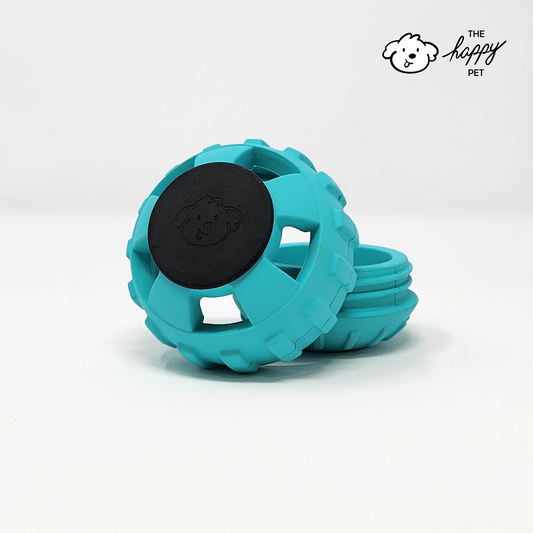 Teal Lollypup dog treat ball – The Happy Pet
