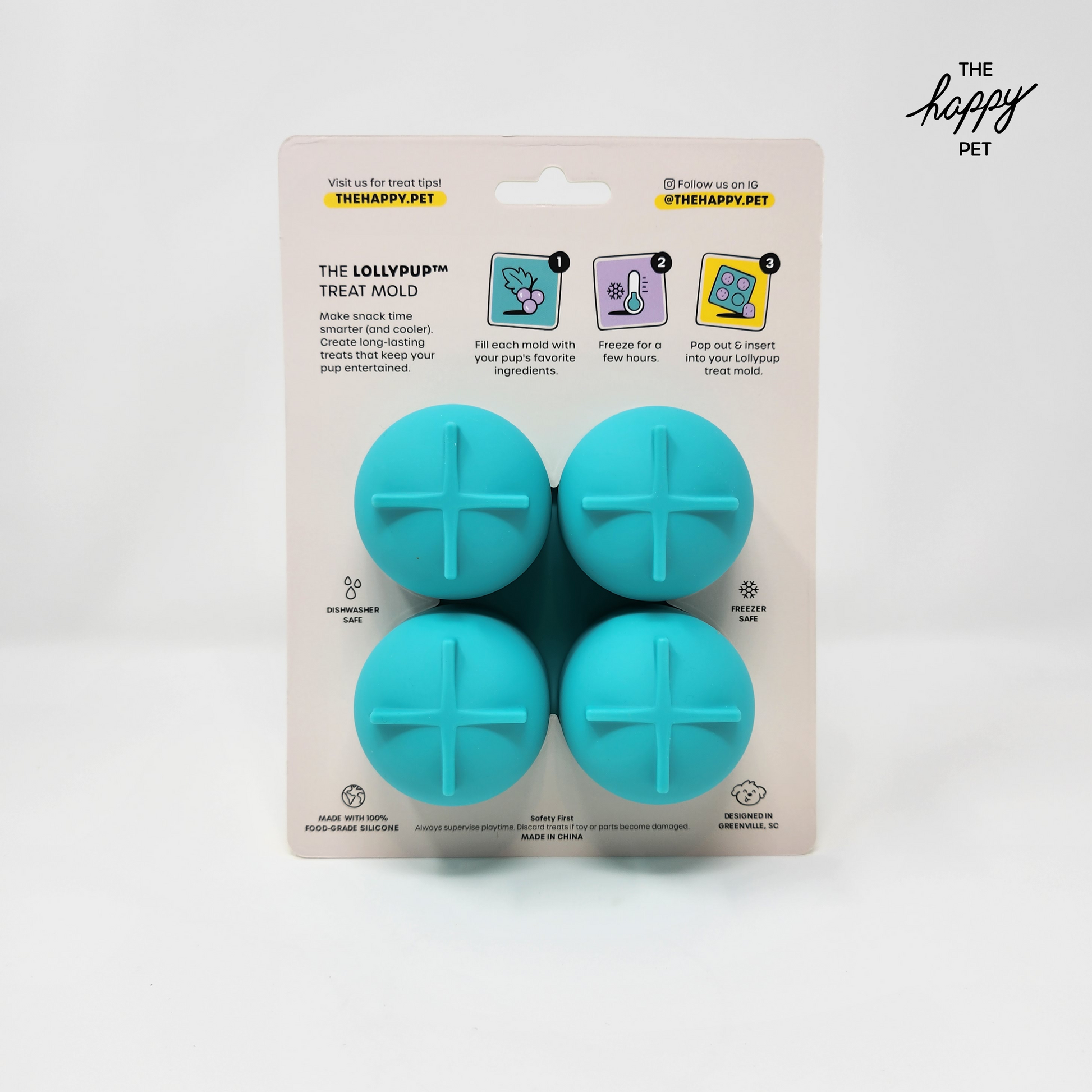 Silicone Lollypup treat mold tray – The Happy Pet